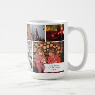 Mug Petit Ruban Multi Photo Noël Souvenir