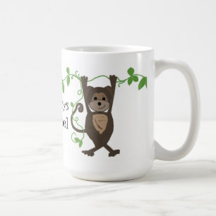 Mug Petit singe suspendu aux vignes