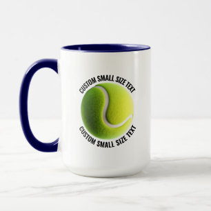 Mug Petit texte BLEU NAVY Combinaison 450g T-Shirt Ten