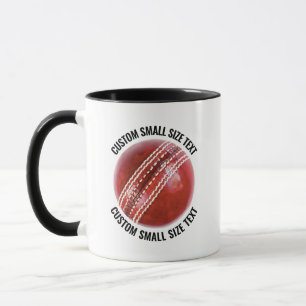 Mug Petit texte Combinaison BLACK 325ml Cricket person
