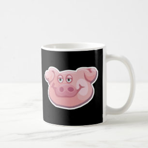 Mug petit visage de cochon mignon