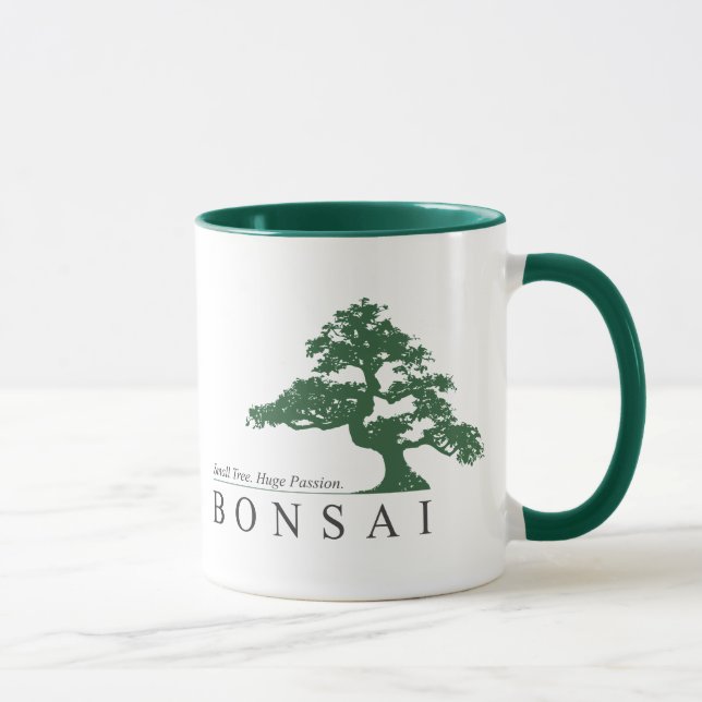 Mug PetitArbre. Grande Passion. B O N S I (Droite)