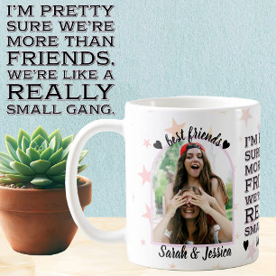 Mug Petite Amitié Gang Photo personnalisée
