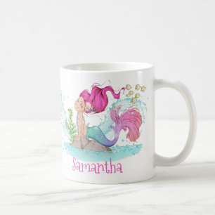 Mug Petite aquarelle de sirène
