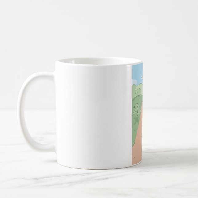 Mug Petite Aventure de Randonnée de Petit Explorateur (Gauche)