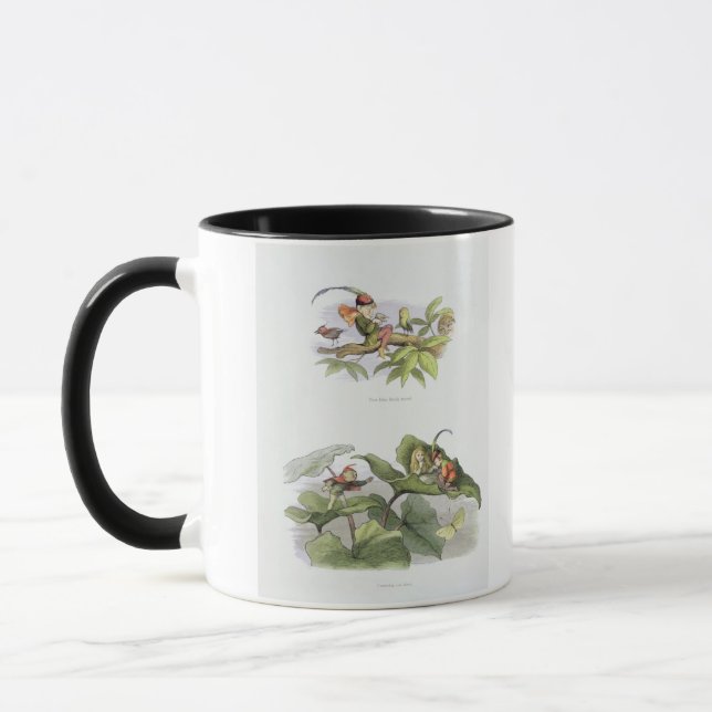 Mug Petite birdie pauvre taquinée, et cour abrégée (Gauche)