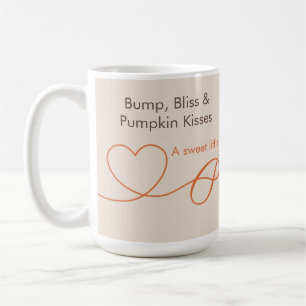 Mug Petite Citrouille Baby Shower – Automne Chic