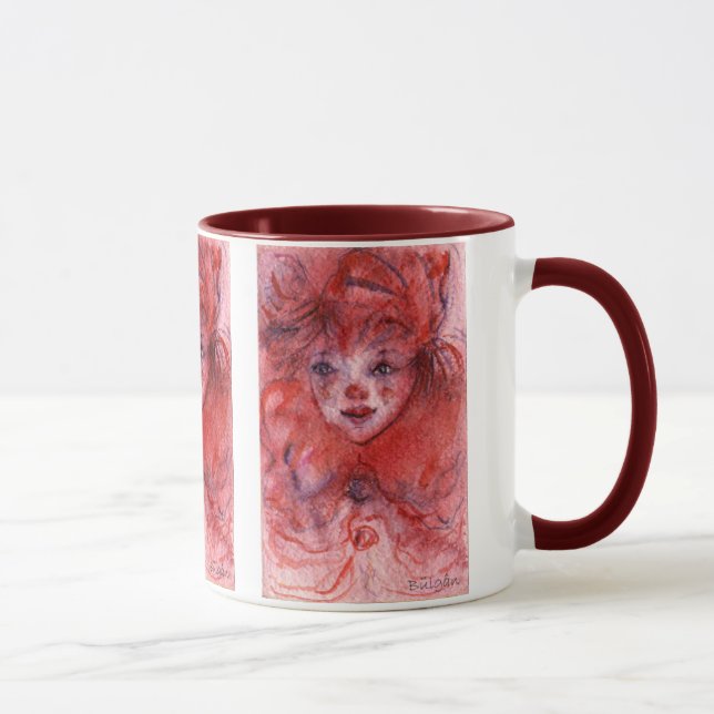 MUG PETITE CLOWN ROUGE (Droite)