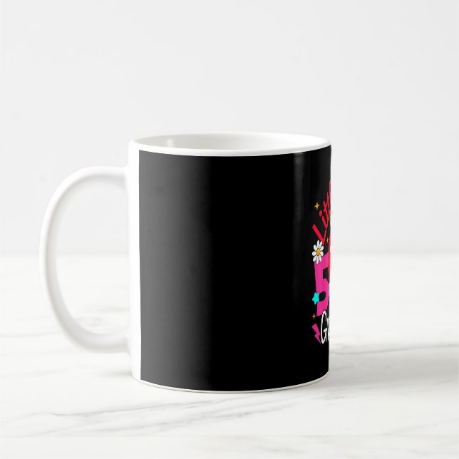 Mug Petite écolière de 5e rentrée scolaire fille élève (Gauche)