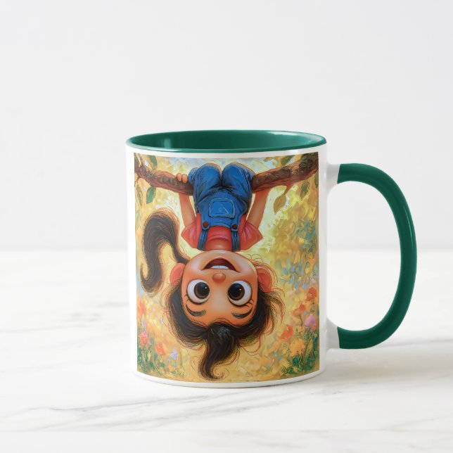 Mug Petite fille espiègle (Droite)
