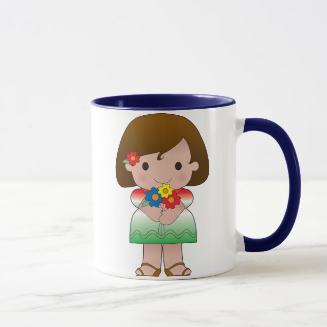 Mug Petite fille mexicaine (Droite)
