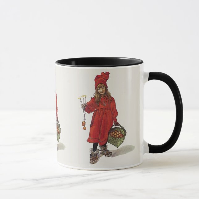 Mug Petite fille suédoise de Carl Larsson : Brita (Droite)