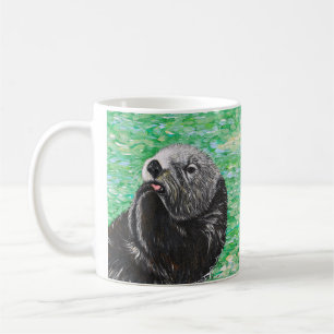 Mug Petite Loupe de mer douce peinture
