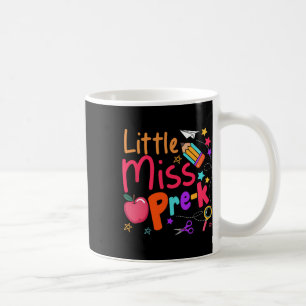 Mug Petite Miss maternelle Premier Jour D'école Retour
