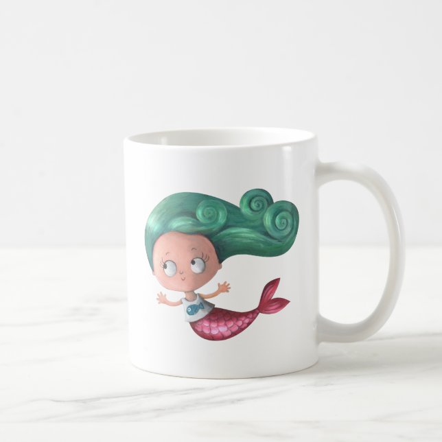 Mug Petite sirène mignonne (Droite)