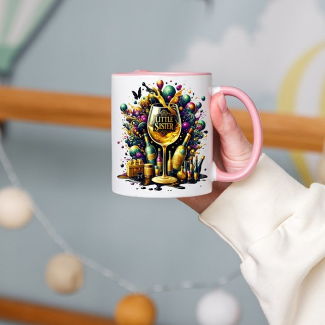 Mug Petite Soeur C'est le Temps de la Fête (Créateur téléchargé)