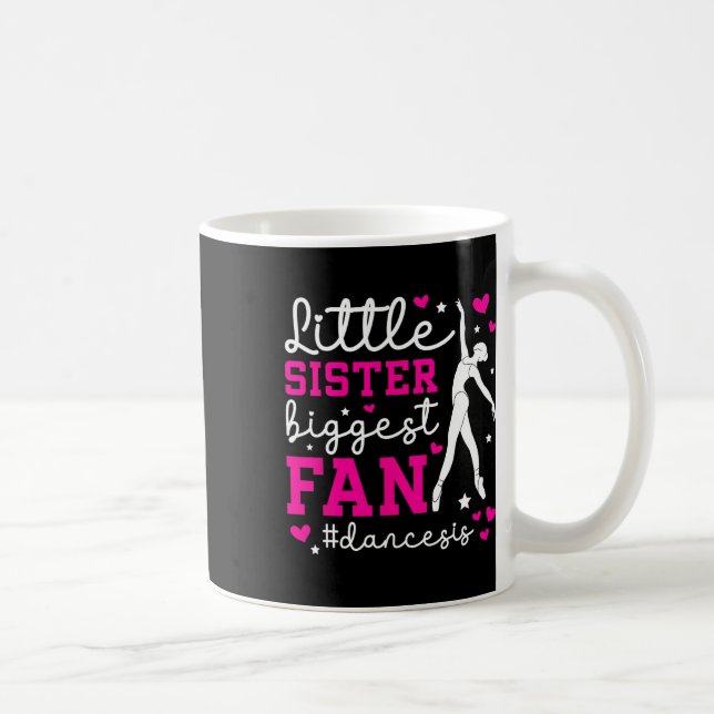 Mug Petite Soeur Danse Sis Danse Soeur D'Une Danse S (Droite)