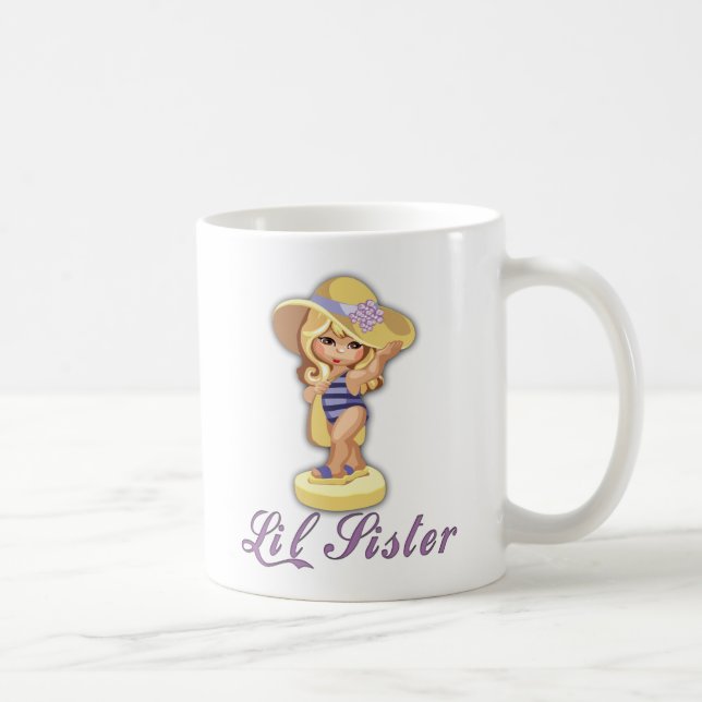 Mug Petite soeur de la plage (Droite)