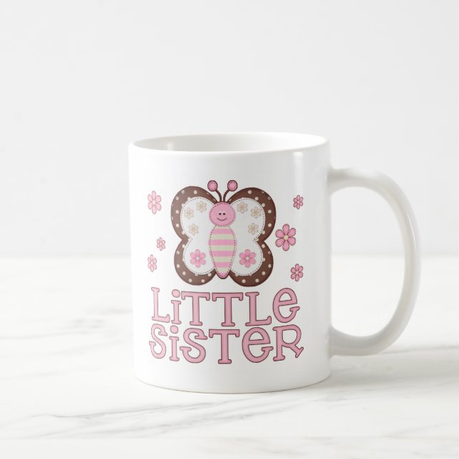 Mug Petite soeur de papillon rose (Droite)