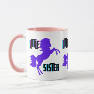 Mug Petite soeur Pony pourpre