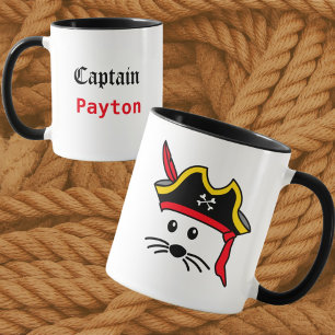 Mug Petite souris personnalisable Pirate
