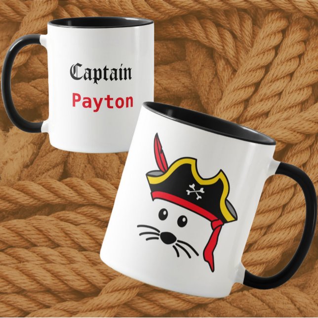 Mug Petite souris personnalisable Pirate (Créateur téléchargé)