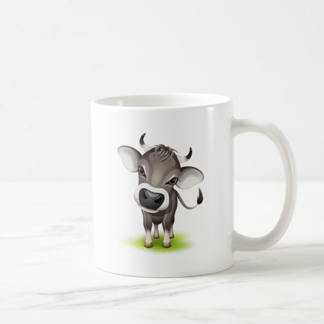 Mug Petite vache suisse (Droite)