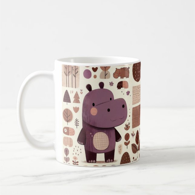 Mug Petites aventures hippo (Gauche)
