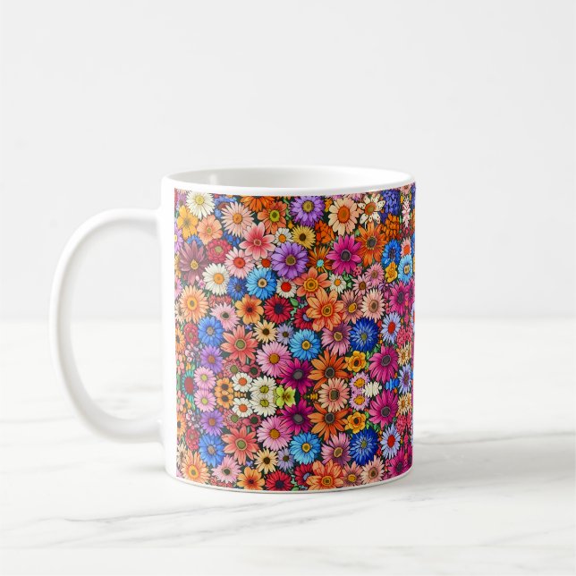 Mug Petites fleurs mignonnes (Gauche)