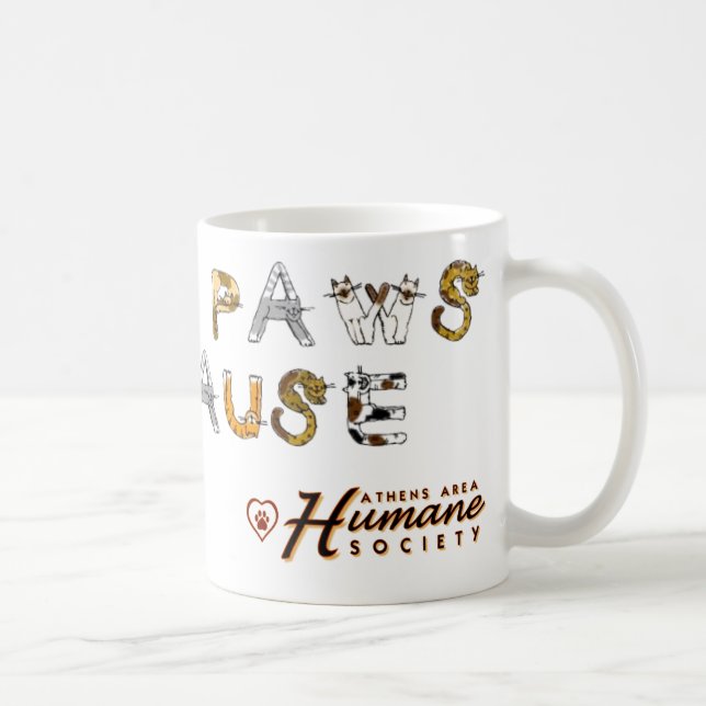 Mug Petites pattes, grande cause (Droite)