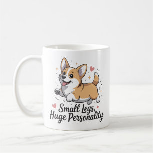Mug Petites Pattes Immense Personnalité Citation Migno