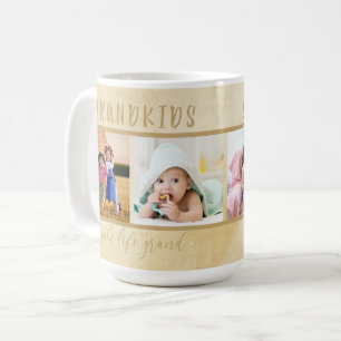 Mug Petits-enfants Rendent la Vie Géniale Photos pour