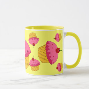 Mug Petits gâteaux roses