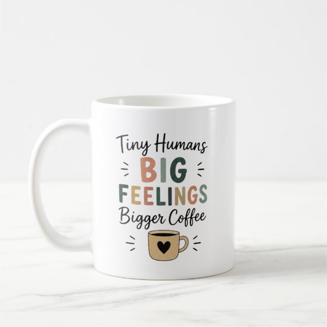 Mug Petits Humains Grands Sentiments Encore Plus de Ca (Gauche)