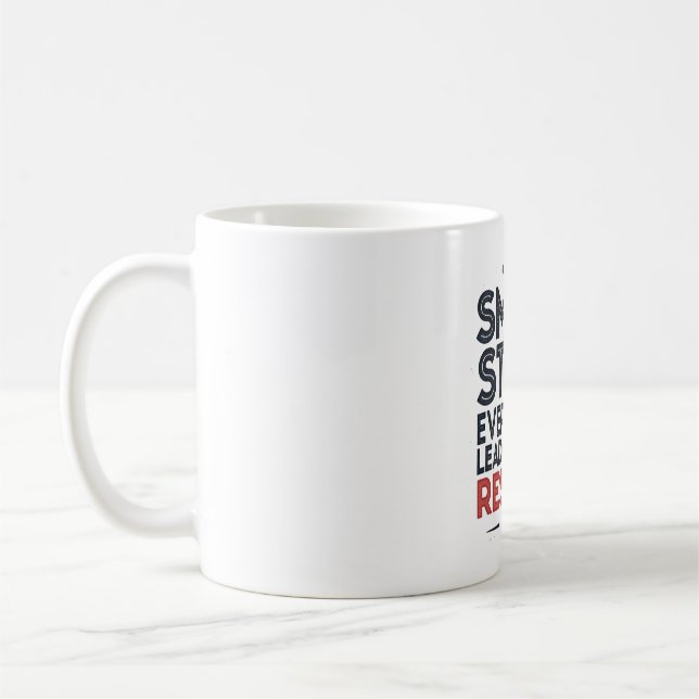 Mug Petits pas chaque jour mènent – Citation motivatio (Gauche)