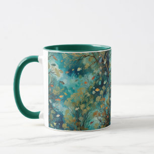 Mug Petits poissons tropicaux colorés
