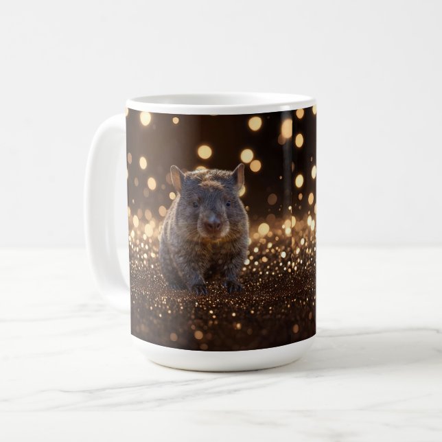 Mug Petits rêves de wombat, (Devant gauche)