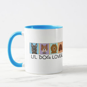 Mug Petits t-shirts et cadeaux Amoureux de les chiens