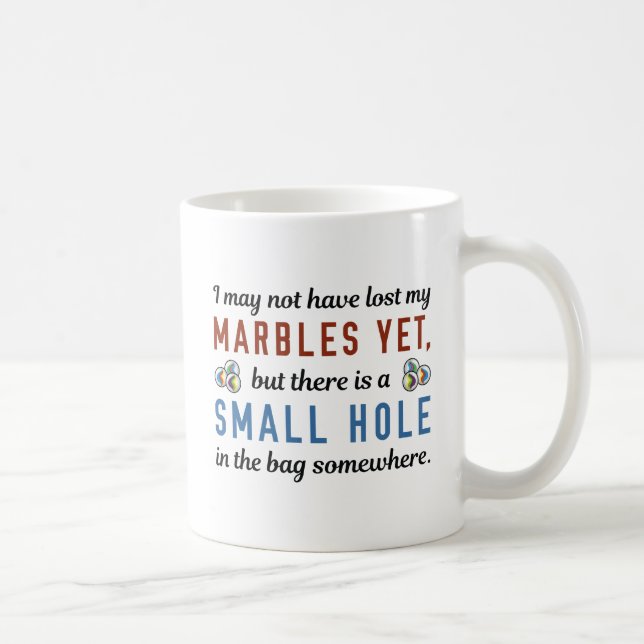 Mug Petits trous en marbre (Droite)