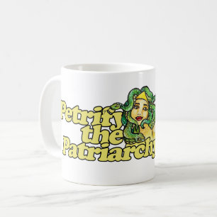 Mug Petrifier le patriarcat Medusa Gorgon féministe