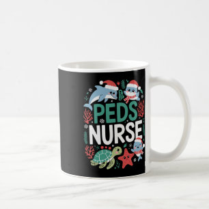 Mug Péts de Noël Infirmier Animaux de la mer Appréciat