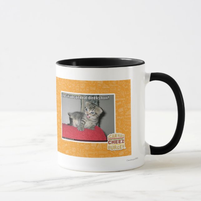 Mug Pets I dans le direkshun gen'ral de yor (Droite)