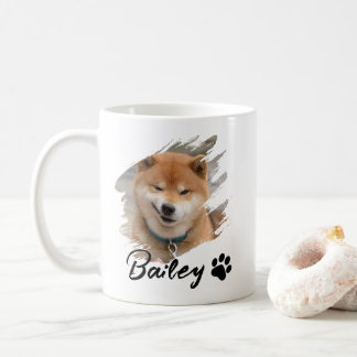 Mug Pet's Simple Modern Cool Typography Name and Photo