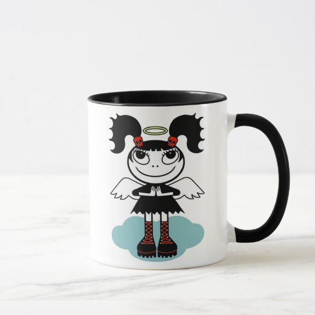 Mug Peu d'ange gothique (Droite)