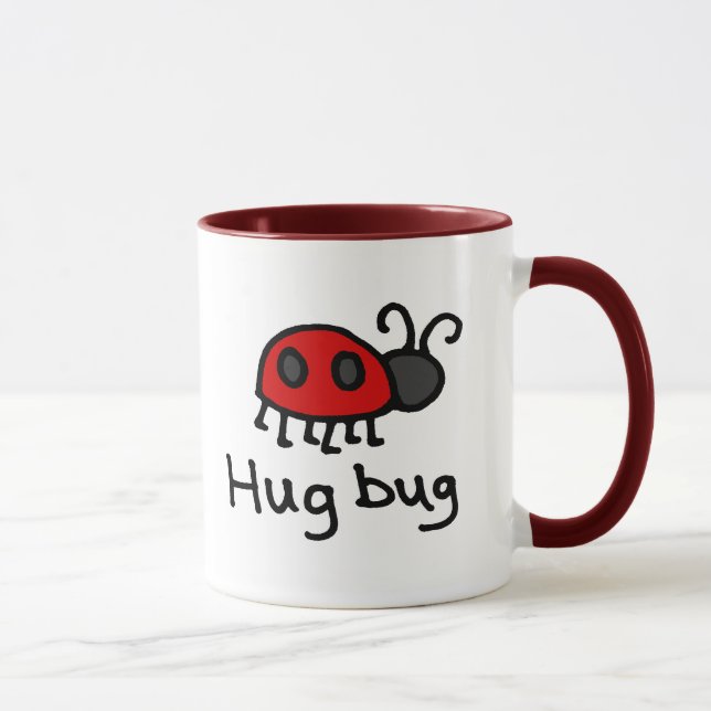 Mug Peu d'insecte d'étreinte (Droite)