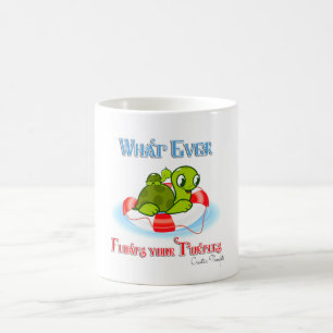 Mug Peu importe ce qui flotte vos tortues 2