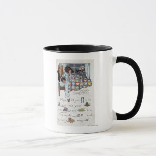 Mug Peu réveillent des espionnes Père Noël et Sleig