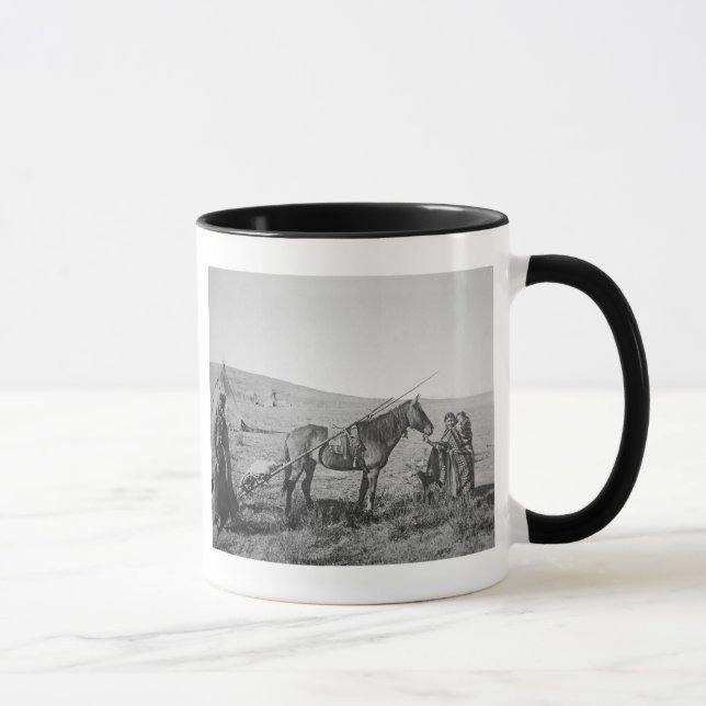 Mug Peuple de Cree de Natif américain du Canada (Droite)