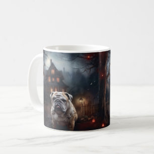 Mug Peur d'Halloween Bulldog