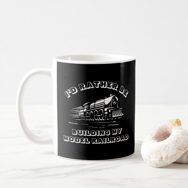 Mug Peut Changer Le TEXTE Plutôt Construire Modèle Che (Avec donut)